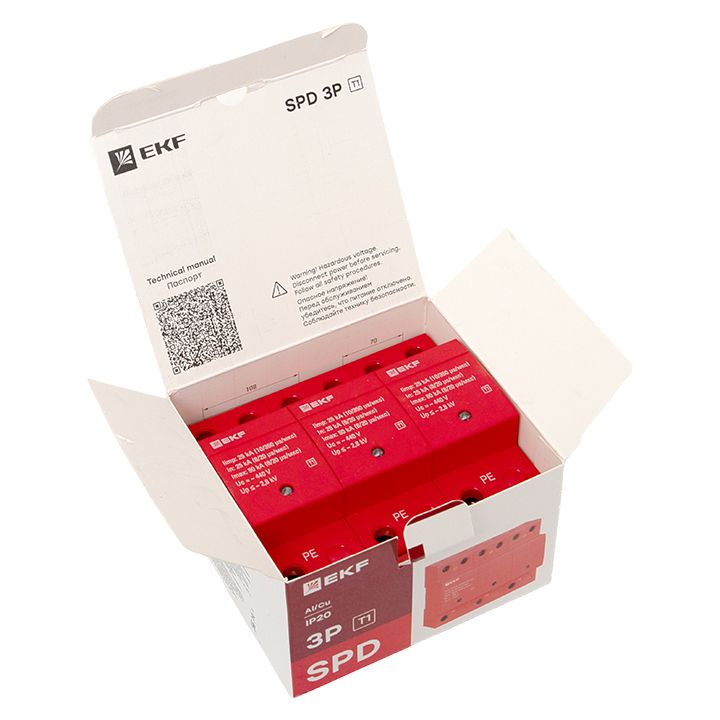 Устройство защиты УЗИП  spd-t1-3p
