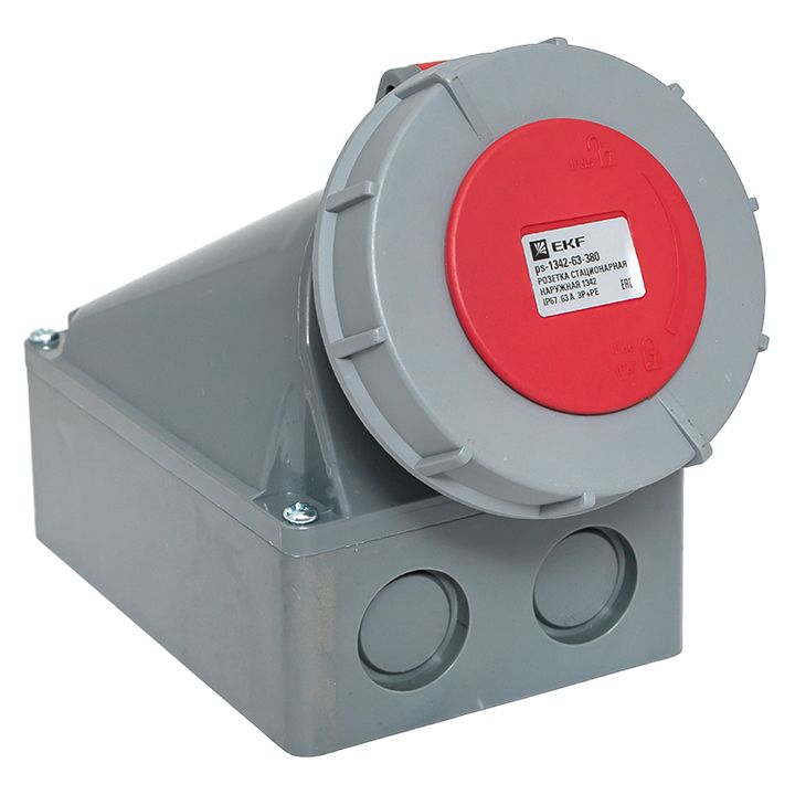 Розетка промышленная  ps-1342-63-380