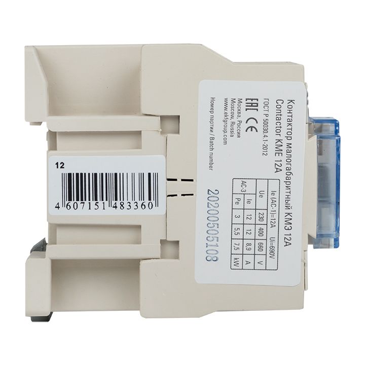 Контактор  ctr-s-12-220-nc