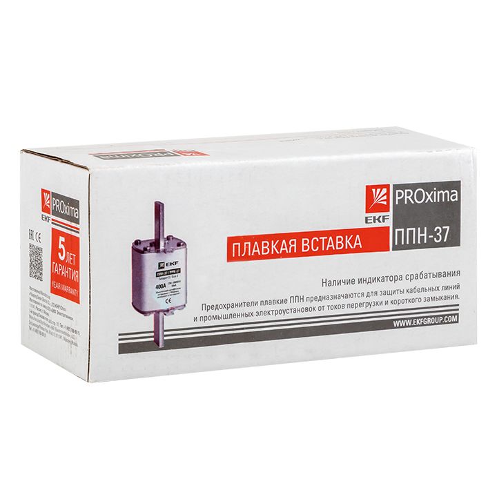 Вставка плавкая  fus-37/400/160