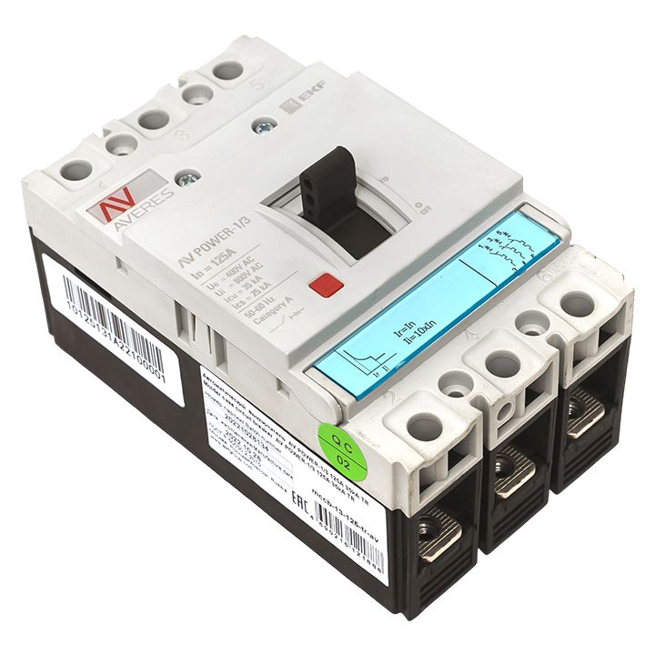 Выключатель автоматический mccb-13-125-TR-av