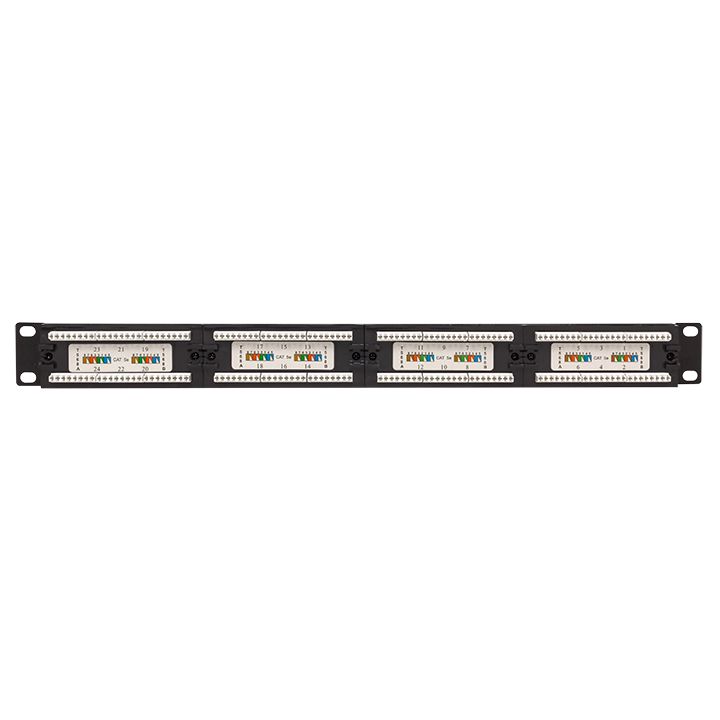 Патч-панель  TRP-PPNL-5EUTP-C1U24