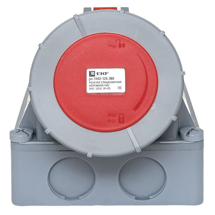 Розетка промышленная  ps-1442-125-380