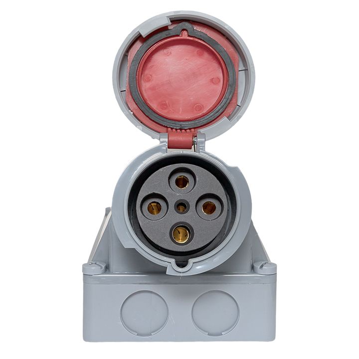 Розетка промышленная ps-1442-125-380