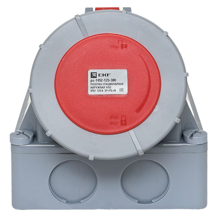 Розетка промышленная  ps-1452-125-380