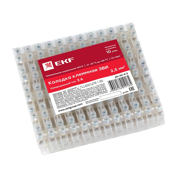 Колодка клеммная  plc-KK-4-3