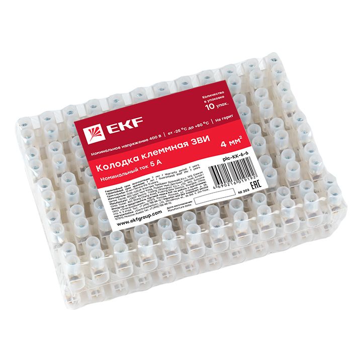 Колодка клеммная  plc-KK-6-6