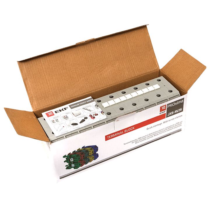 Клемма проходная  plc-jxb-95/35gy