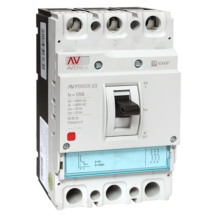 Выключатель автоматический  mccb-23-125-TR-av