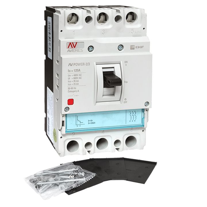 Выключатель автоматический  mccb-23-125-TR-av