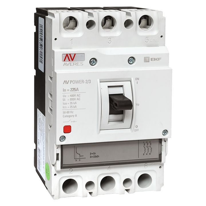 Выключатель автоматический  mccb-23-225-TR-av