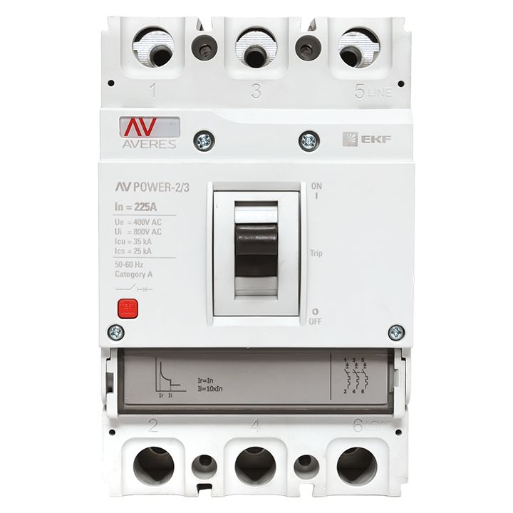 Выключатель автоматический  mccb-23-225-TR-av