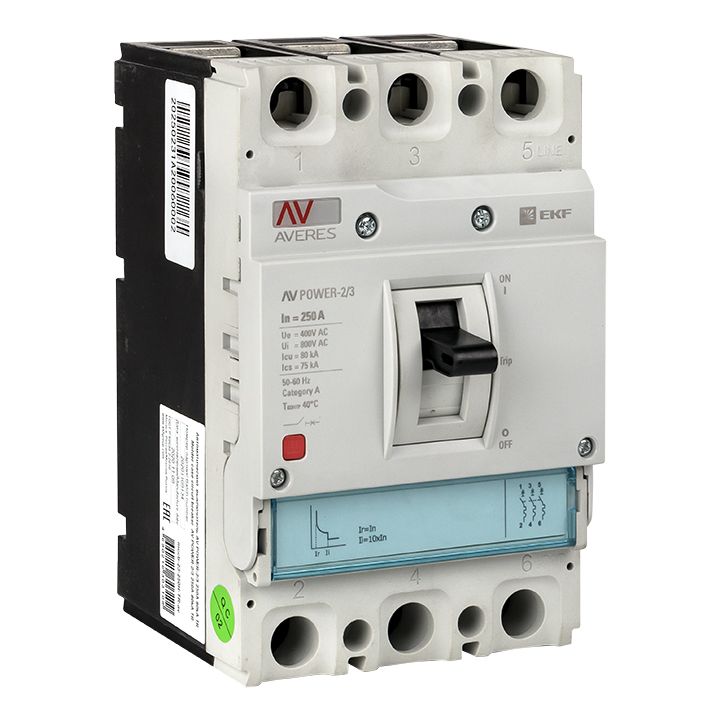 Выключатель автоматический  mccb-23-250H-TR-av