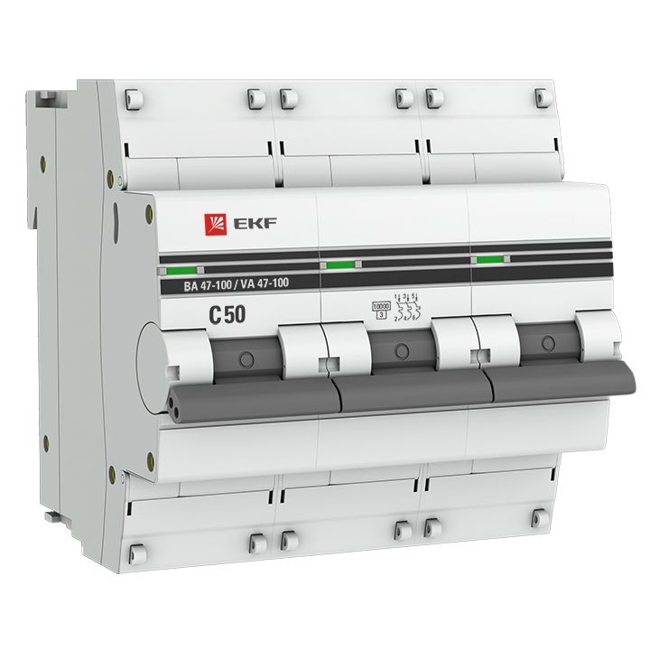 Выключатель автоматический  mcb47100-3-50C-pro