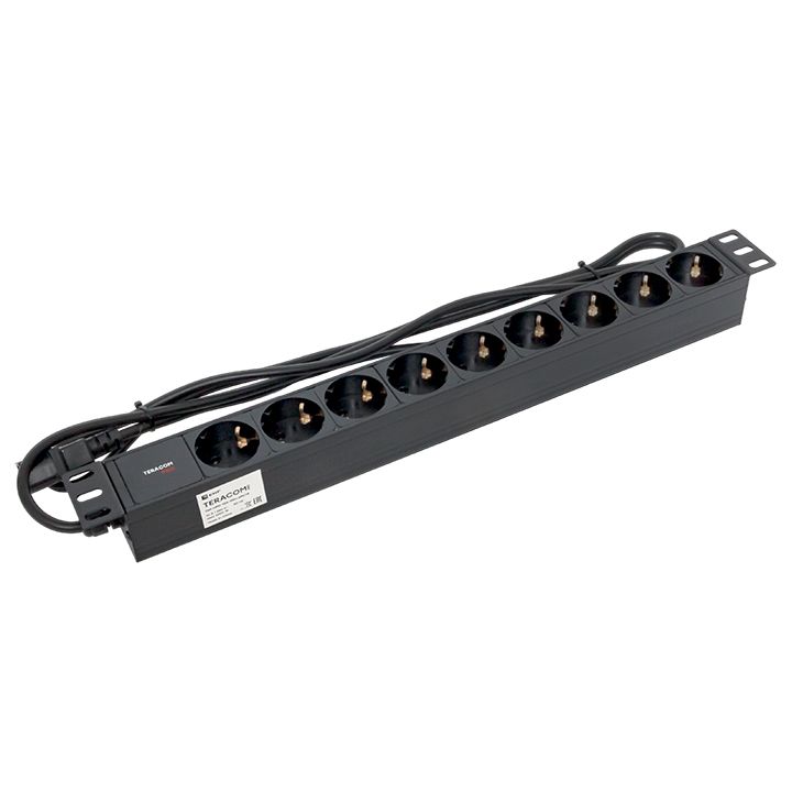 Блок силовых розеток  TRP-HPD-10A-9SH-2MC14
