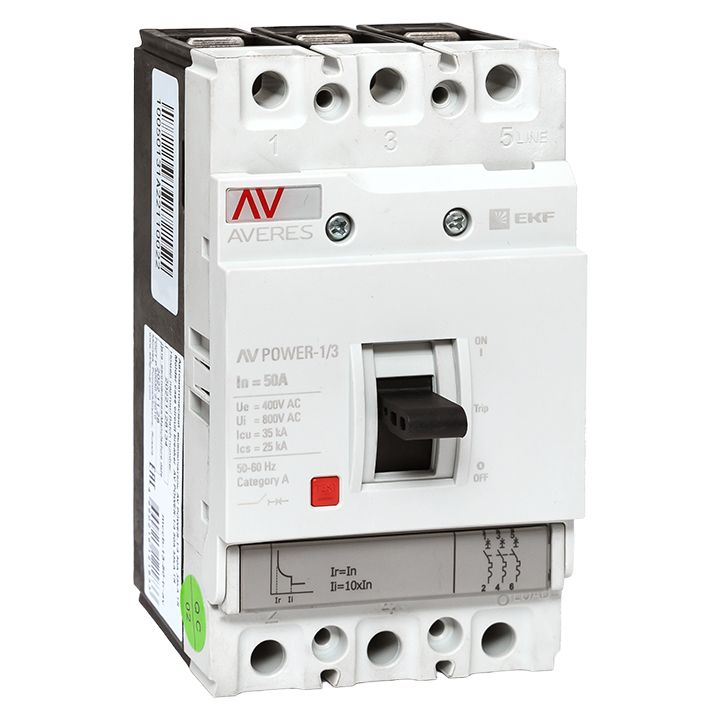 Выключатель автоматический  mccb-13-50-TR-av