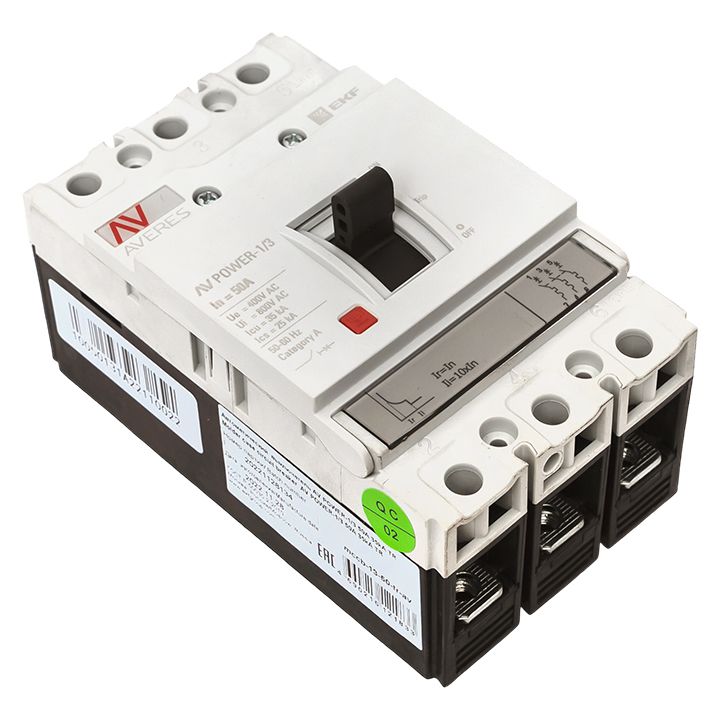 Выключатель автоматический  mccb-13-50-TR-av