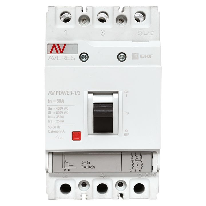 Выключатель автоматический  mccb-13-50-TR-av