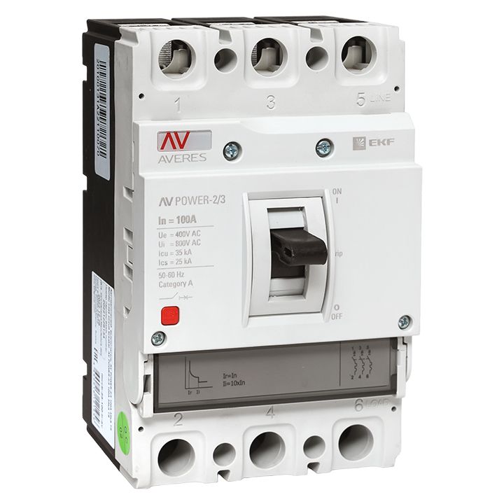 Выключатель автоматический  mccb-13-100-TR-av