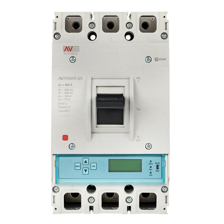 Выключатель автоматический  mccb-33-400-6.0-av