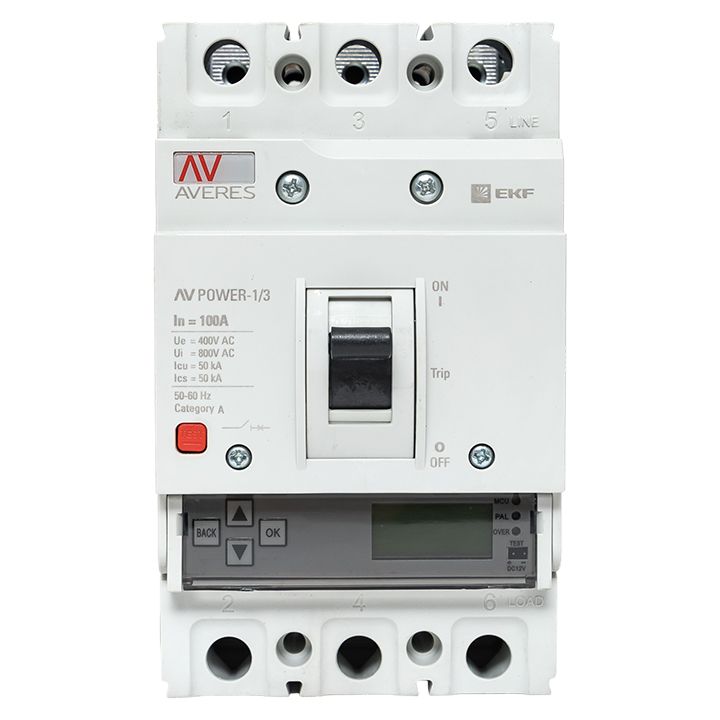 Выключатель автоматический  mccb-13-100-6.0-av