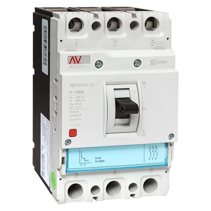 Выключатель автоматический  mccb-23-250-2.0-av