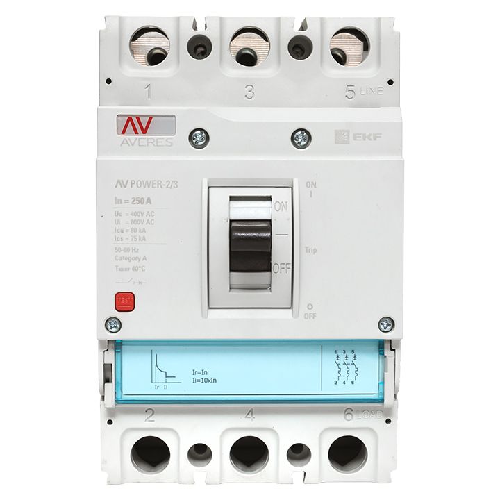 Выключатель автоматический  mccb-23-250-2.0-av