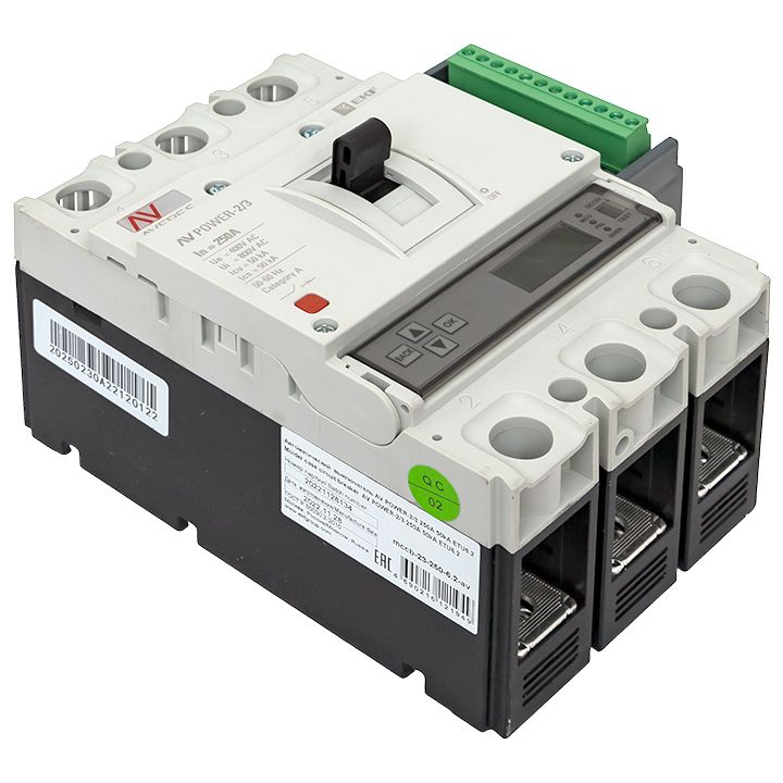Выключатель автоматический  mccb-23-250-6.2-av