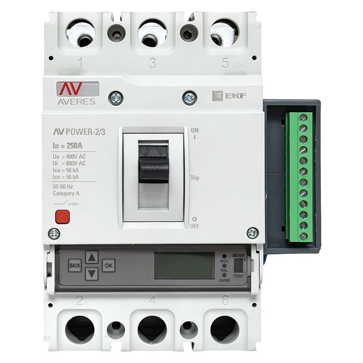 Выключатель автоматический mccb-23-250-6.2-av
