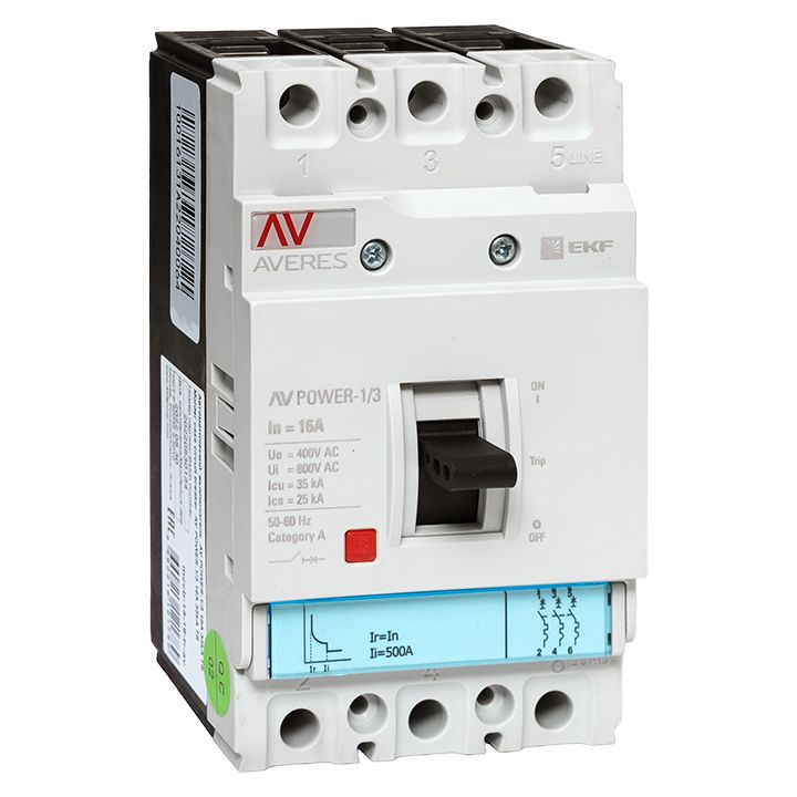 Выключатель автоматический  mccb-13-16-TR-av