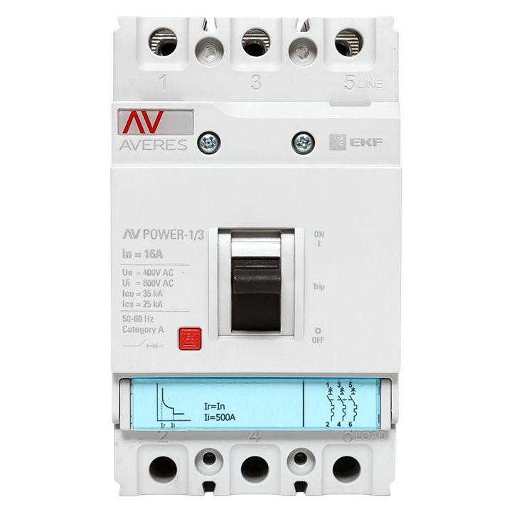 Выключатель автоматический  mccb-13-16-TR-av