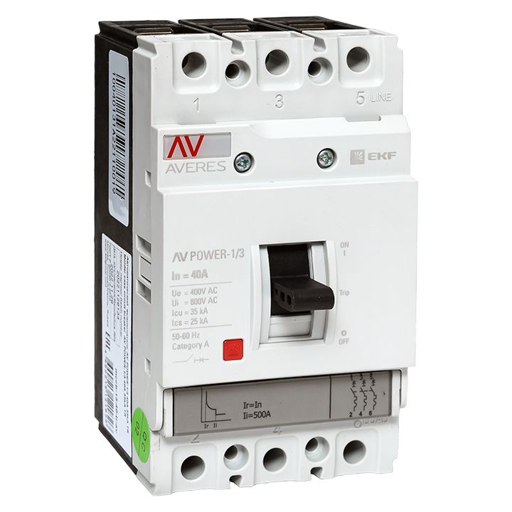Выключатель автоматический  mccb-13-40-TR-av