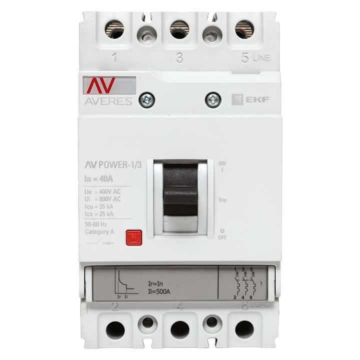 Выключатель автоматический  mccb-13-40-TR-av