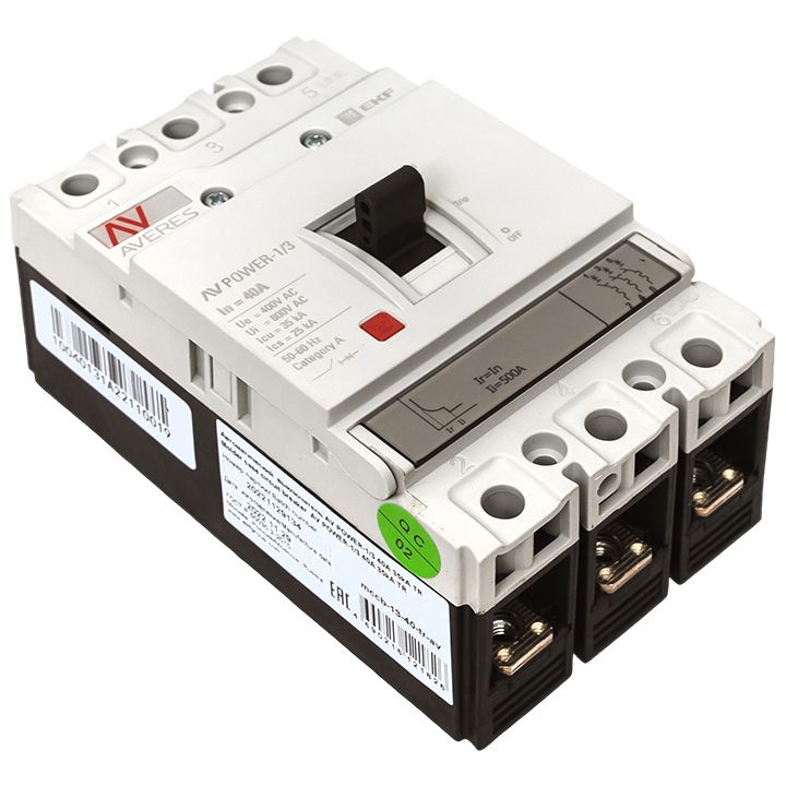 Выключатель автоматический mccb-13-40-TR-av