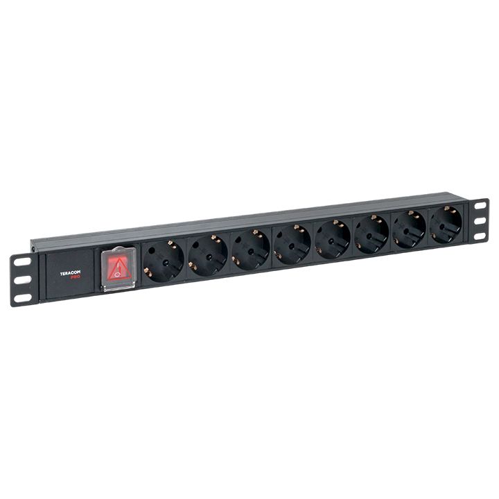 Блок силовых розеток  TRP-HPD-LS-10A-8SH-C14
