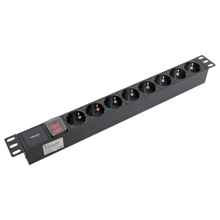 Блок силовых розеток  TRP-HPD-LS-10A-8SH-C14