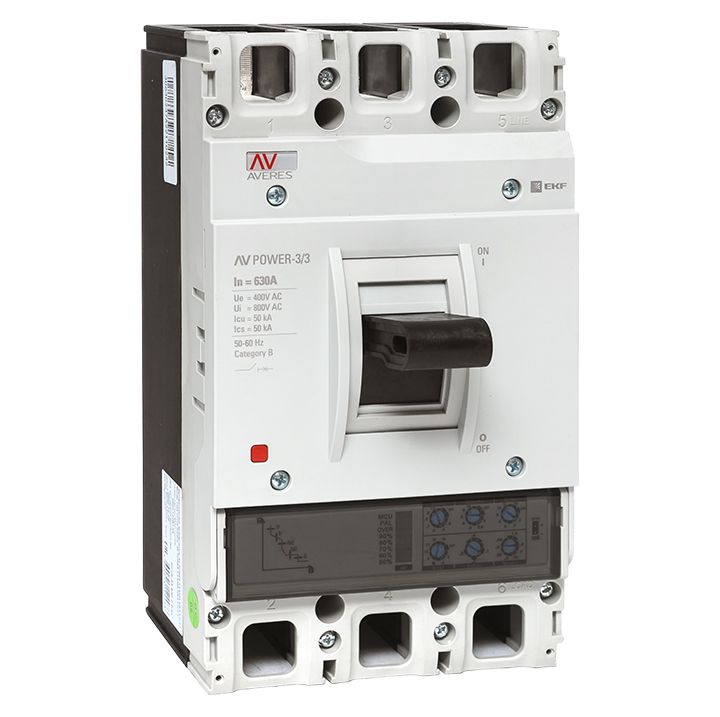 Выключатель автоматический  mccb-33-630-2.0-av