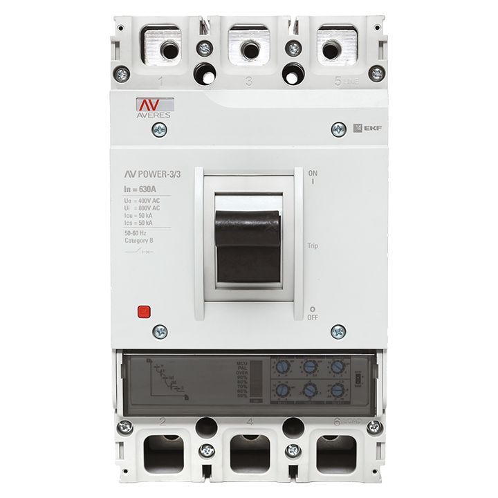 Выключатель автоматический  mccb-33-630-2.0-av