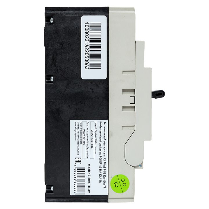 Выключатель автоматический  mccb-13-80H-TR-av