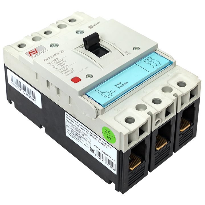 Выключатель автоматический mccb-13-80H-TR-av