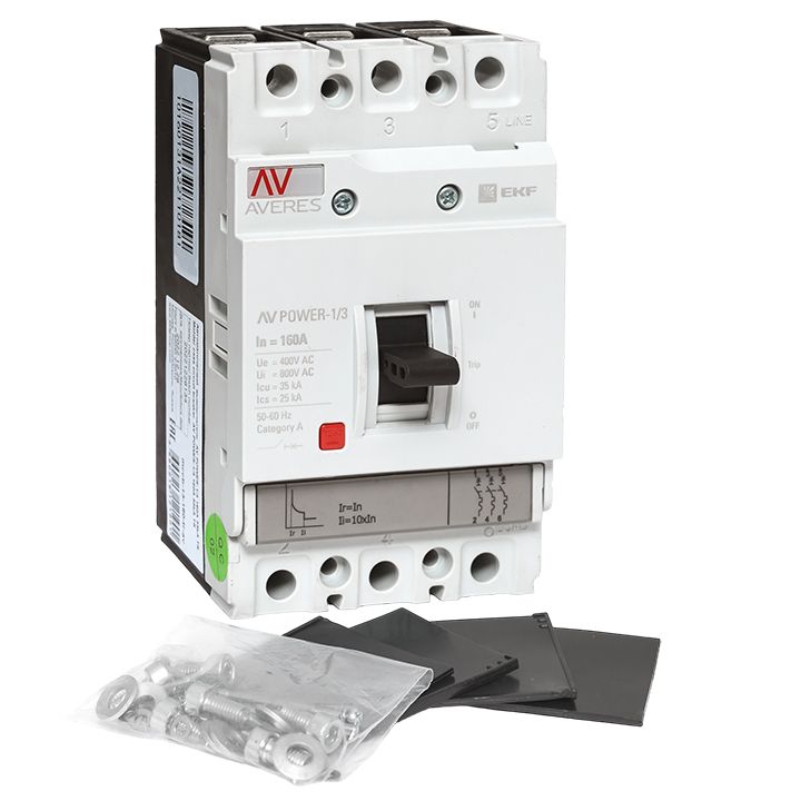 Выключатель автоматический  mccb-13-160-TR-av