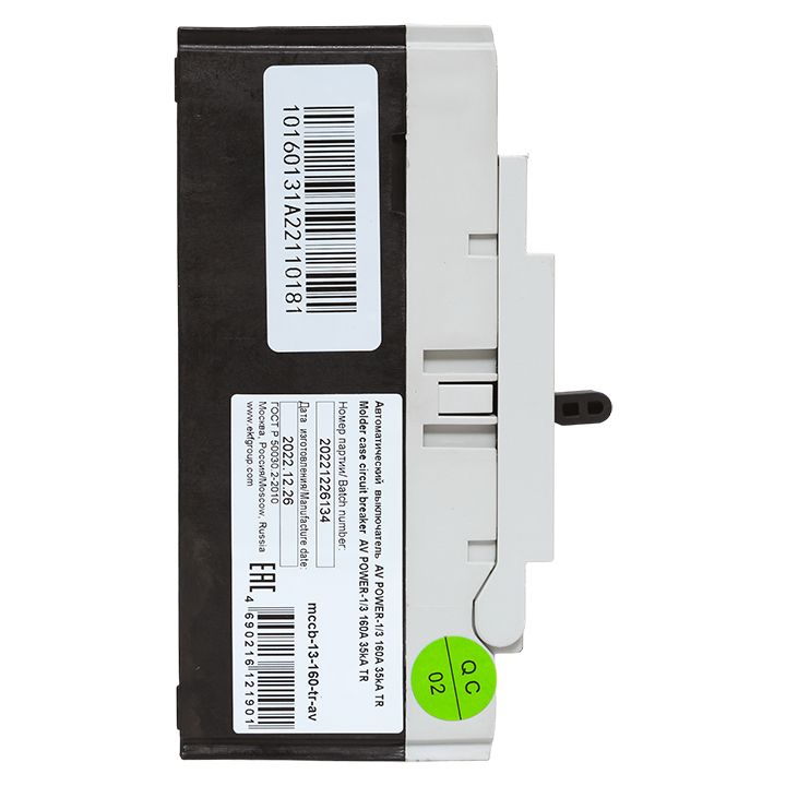 Выключатель автоматический  mccb-13-160-TR-av
