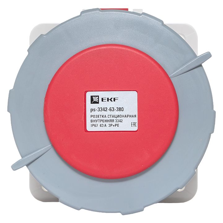 Розетка промышленная  ps-3342-63-380