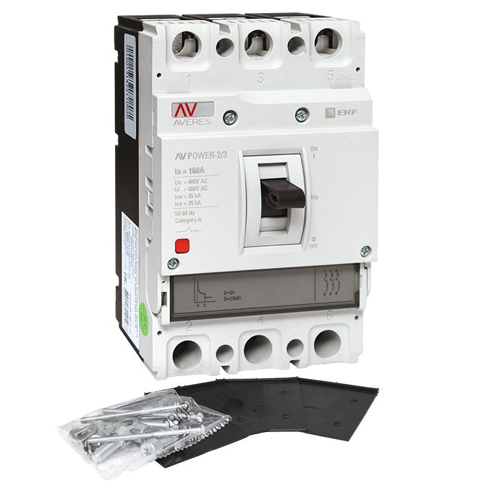 Выключатель автоматический  mccb-23-160-TR-av
