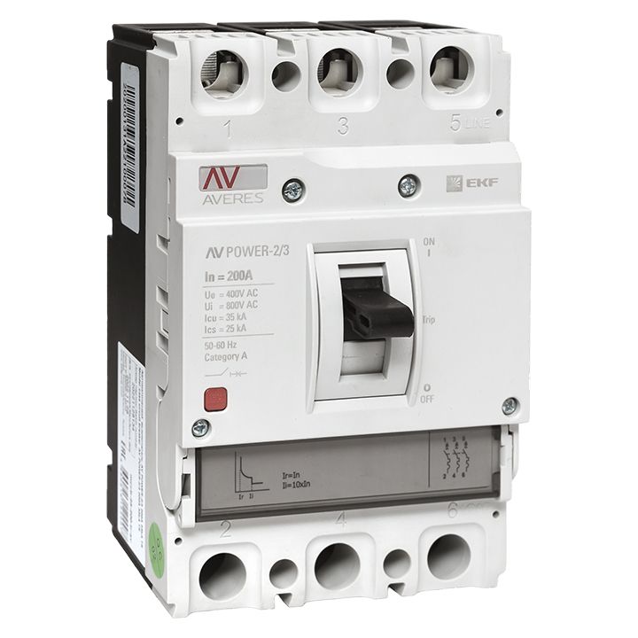 Выключатель автоматический  mccb-23-200-TR-av