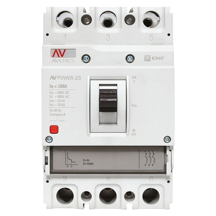 Выключатель автоматический  mccb-23-200-TR-av