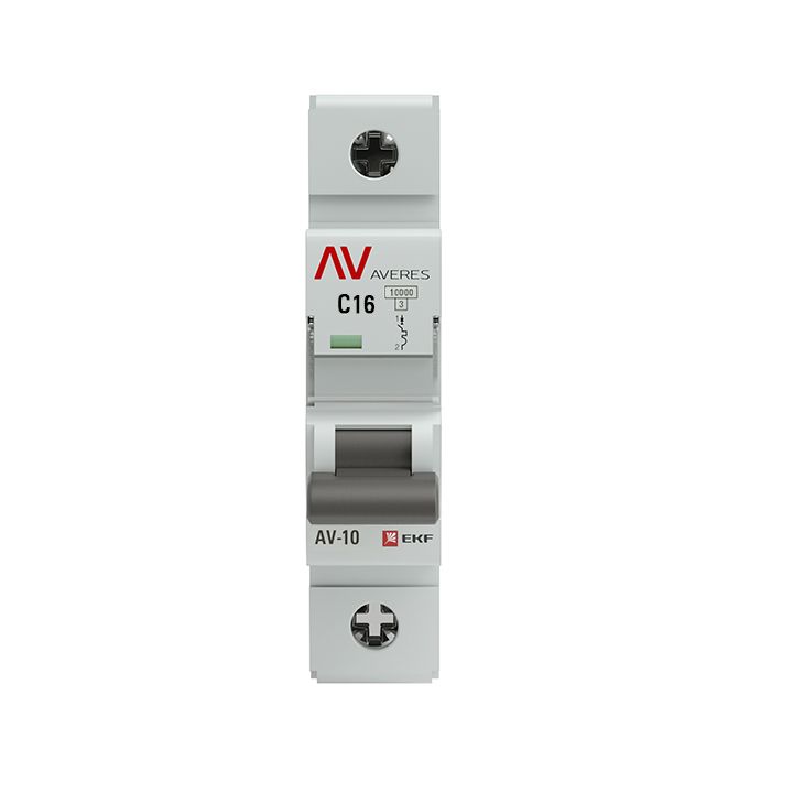 Выключатель автоматический  mcb10-1-16C-av