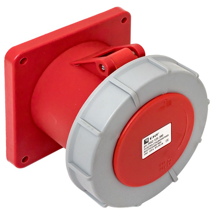 Розетка промышленная  ps-3452-125-380