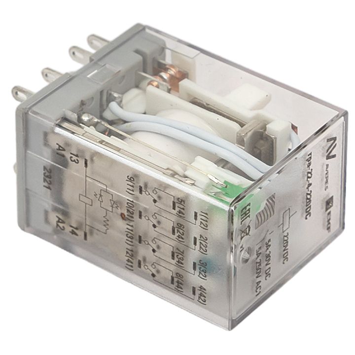 Реле промежуточное RPA 22/4 rpa-22-4-220DC