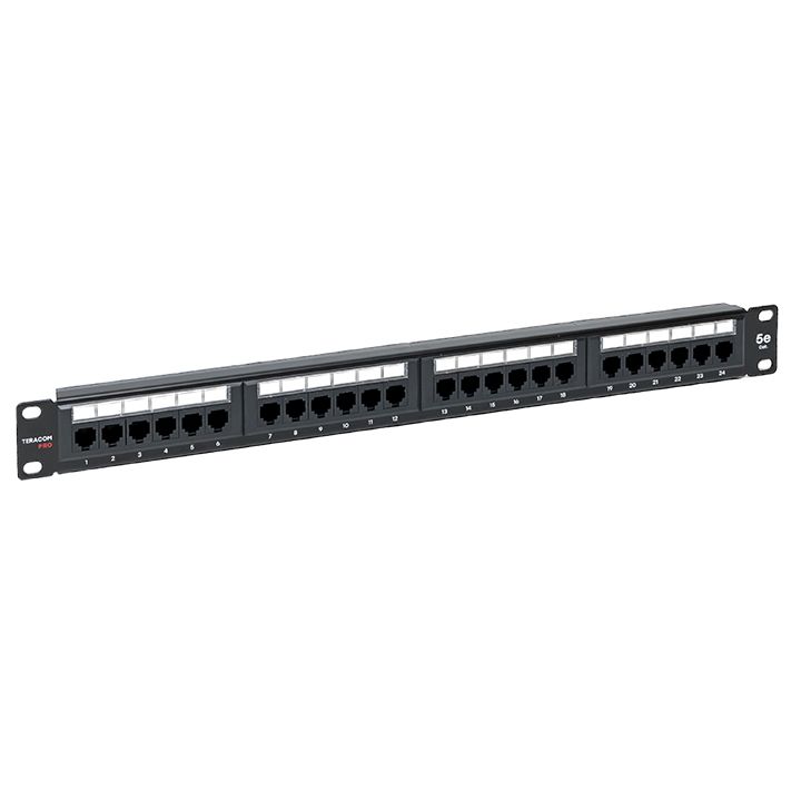 Патч-панель  TRP-PPNL-5EUTP-1U24